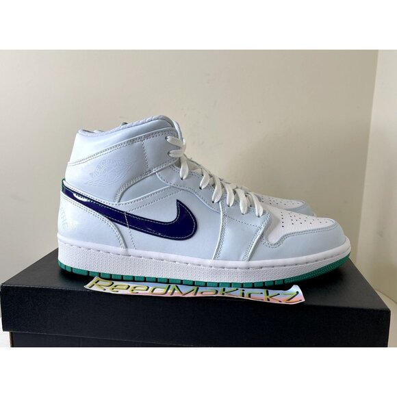 Jordan 1 Mid SE Luka Doncic Pre Game Mindfulness Mens Sizes CW5853 100 - Picture 5 of 7